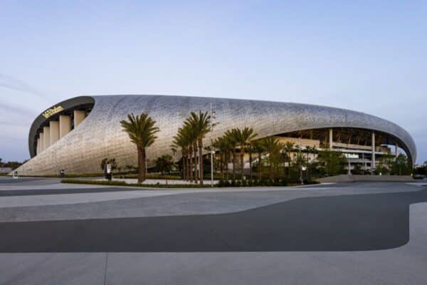 SoFi Stadium and Uber Eats