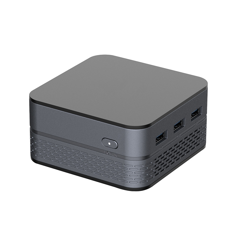 SG11Pro gateway mini computer mini server mini computer host industrial control host Linux, Windows system. N5095/N5105 CPU quad core quad threaded DDR4  MAX  16GB. Supports three screen display 